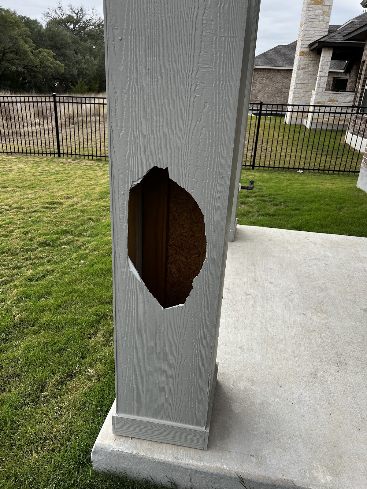 Home repair project in progress