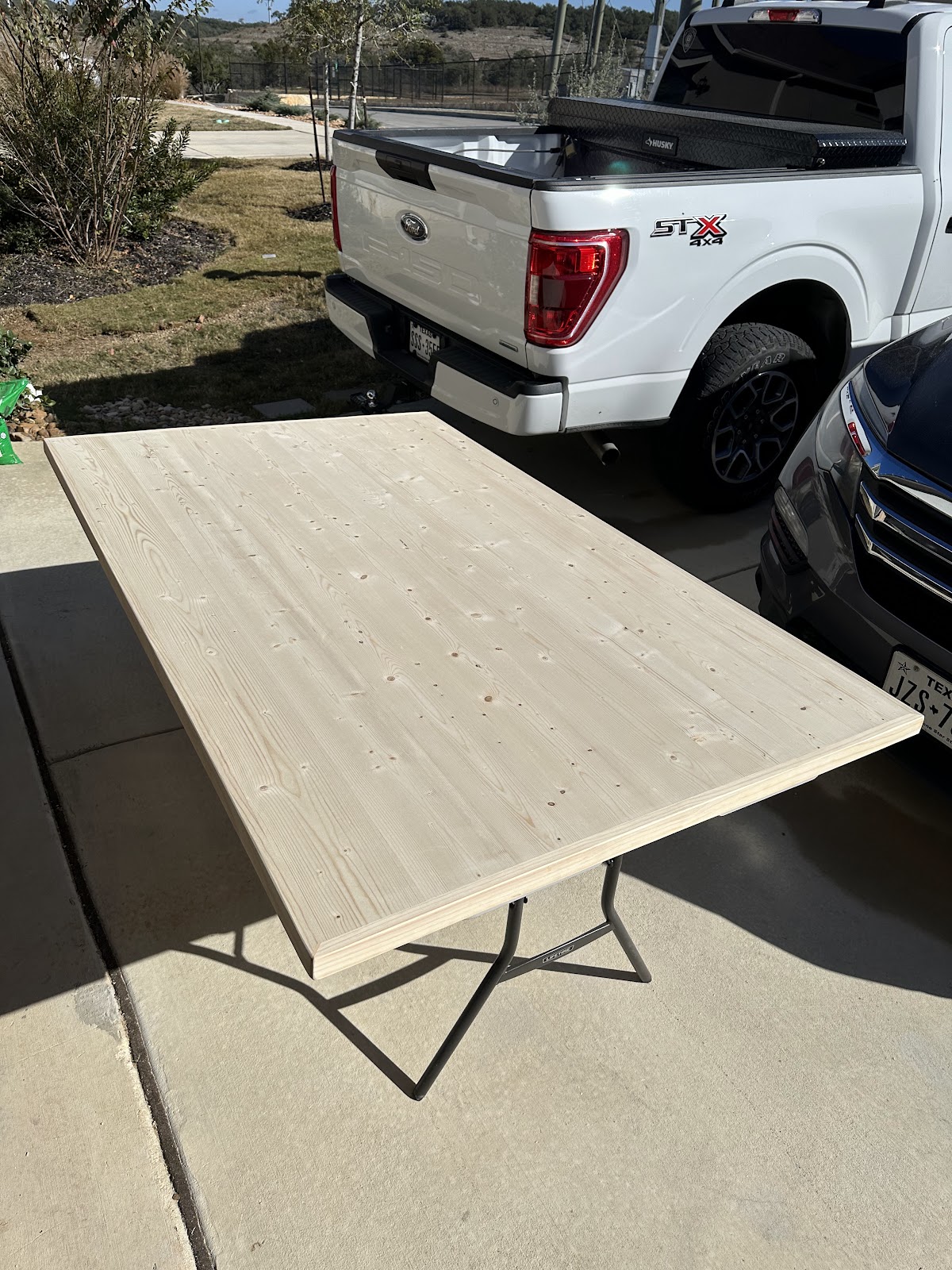 Custom wood tabletop carpentry